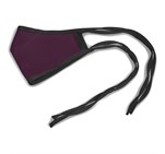 Alto Adults Tie-Back Face Mask - Maroon HWB-9921_HWB-9921-M-03-NO-LOGO