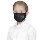 Alto Kids Double Layer Tie-Back Face Mask - Black