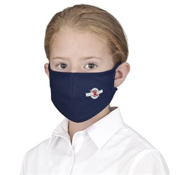 Alto Kids Double Layer Tie-Back Face Mask - Navy