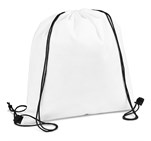 Altitude Whitefield Non-Woven Drawstring Bag Solid White