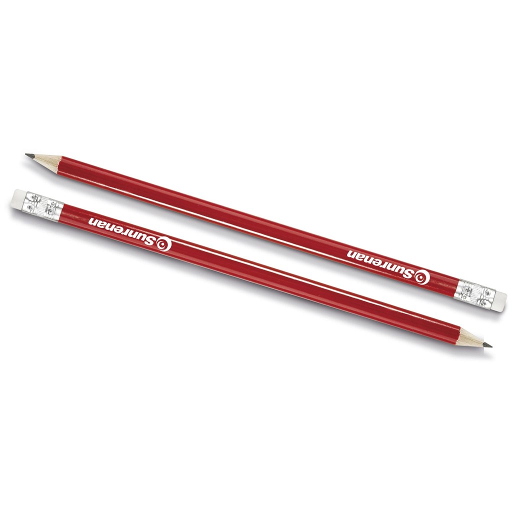 Altitude Basix Wooden Pencil - Red
