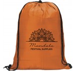 Altitude Daily 190T Drawstring Bag Orange