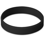 Altitude Fitwise Silicone Adults Wristband Black