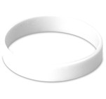 Altitude Fitwise Silicone Adults Wristband Solid White