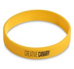Altitude Fitwise Silicone Kids Wristband - Yellow