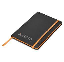 Altitude Colour-Edge A5 Hard Cover Notebook - Orange