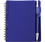 Altitude Plasma A6 Spiral Notebook & Pen Blue