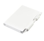 Altitude Nifty Mini Notebook & Pen Solid White