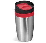 Altitude Vienna Stainless Steel & Plastic Double-Wall Tumbler - 300ml Red