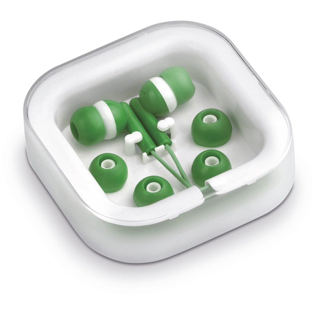 Altitude Grooves Earbuds - Green