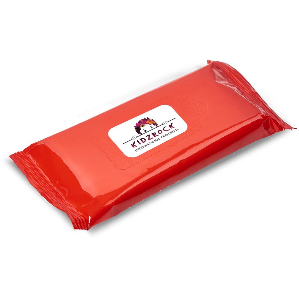 Altitude Go-Bac Wet Wipes – 10 sheets – Red