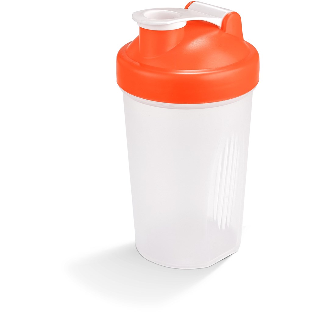 Altitude Shake & Burn Plastic Protein Shaker - 400ml - Orange