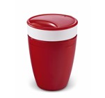 Altitude Manhattan Plastic Double-Wall Tumbler - 300ml Red