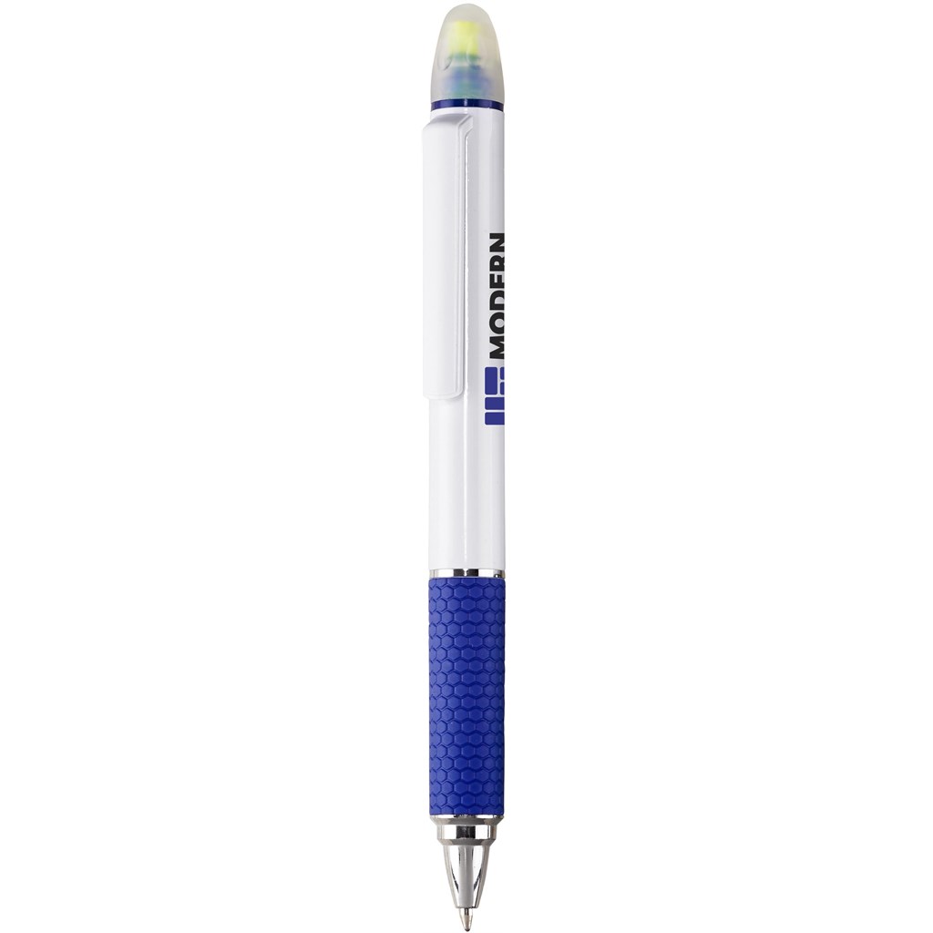 Altitude Topaz Highlighter Ball Pen – Blue