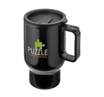 Altitude Whimsy Plastic Double-Wall Mug - 430ml Black