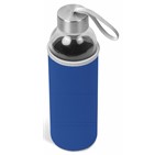 Kooshty Neo Glass Water Bottle - 500ml Blue