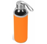 Kooshty Neo Glass Water Bottle - 500ml Orange