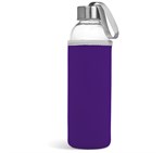 Kooshty Neo Glass Water Bottle - 500ml Purple