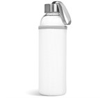 Kooshty Neo Glass Water Bottle - 500ml Solid White