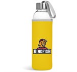 Kooshty Neo Glass Water Bottle - 500ml Yellow