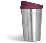 Kooshty Go-Jo Stainless Steel & Plastic Double-Wall Tumbler - 350ml Maroon