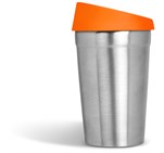 Kooshty Go-Jo Stainless Steel & Plastic Double-Wall Tumbler - 350ml Orange