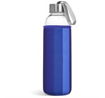 Kooshty Quirky Glass Water Bottle - 500ml Blue