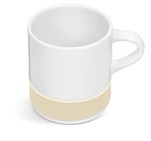 Kooshty Kaleido Sublimation Ceramic Mug - 320ML Cream