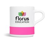Kooshty Kaleido Sublimation Ceramic Mug - 320ML Pink