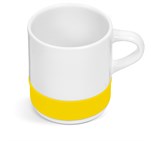 Kooshty Kaleido Sublimation Ceramic Mug - 320ML Yellow