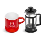 Kooshty Mixalot Match Koffee Set - 320ml Red