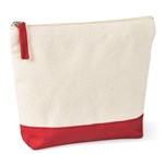 Kooshty Q Cotton Cosmetic Bag Red