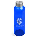 Kooshty Pura Glass Water Bottle - 500ML Blue