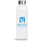 Kooshty Pura Glass Water Bottle - 500ML Transparent