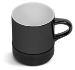 Kooshty Mixalot Ceramic Coffee Mug - 320ml Black