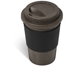 Kooshty Brown Bean Plastic Double-Wall Tumbler – 400ml Black