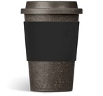 Kooshty Brown Bean Plastic Double-Wall Tumbler – 400ml Black