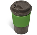 Kooshty Brown Bean Plastic Double-Wall Tumbler – 400ml Green