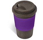 Kooshty Brown Bean Plastic Double-Wall Tumbler – 400ml Purple