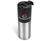 Kooshty Typhoon Stainless Steel & Plastic Double-Wall Tumbler - 450ml Black