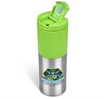 Kooshty Typhoon Stainless Steel & Plastic Double-Wall Tumbler - 450ml Lime