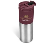 Kooshty Typhoon Stainless Steel & Plastic Double-Wall Tumbler - 450ml Maroon