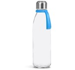 Kooshty Loopy Glass Water Bottle - 650ml Cyan