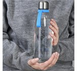 Kooshty Loopy Glass Water Bottle - 650ml KOOSH-9200_KOOSH-9200-CY-STYLED-NO-LOGO