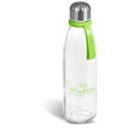 Kooshty Loopy Glass Water Bottle - 650ml Lime