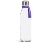 Kooshty Loopy Glass Water Bottle - 650ml Purple