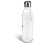 Kooshty Loopy Glass Water Bottle - 650ml Solid White