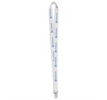 Altitude Taiga Recycled PET Lanyard Solid White