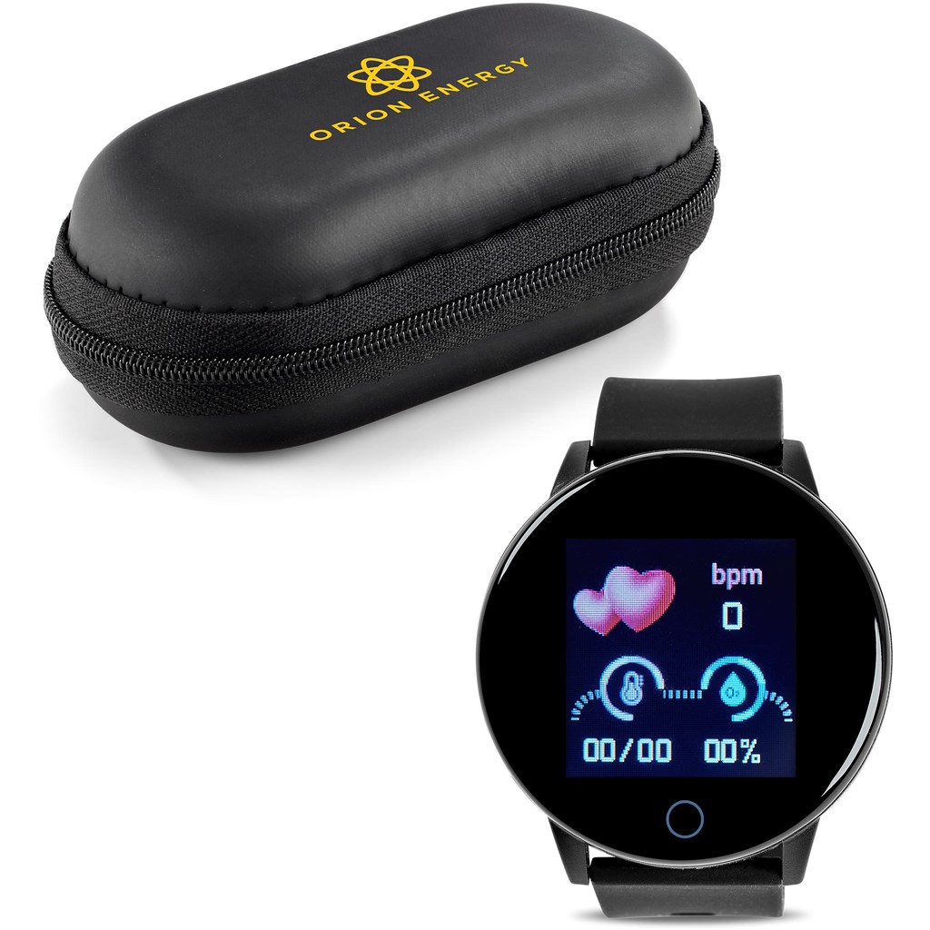 Vooma Smart Watch in EVA pouch – Black