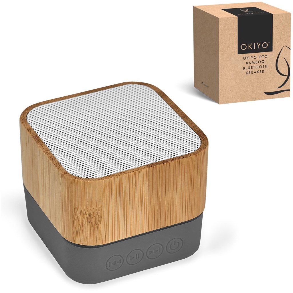 Okiyo Oto Bamboo Bluetooth Speaker